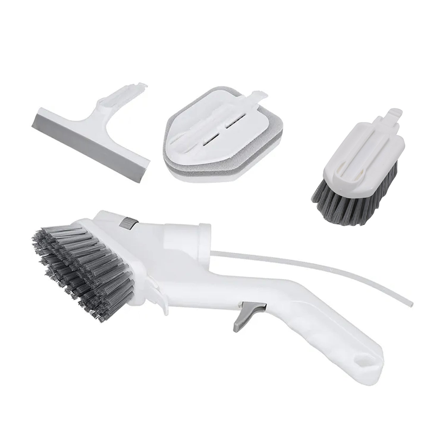 6699 Spray Cleaning Brush, Multifunction Non-Slip Cleaning Brush, Comfortable Handle Durable for Sinks, Gas Stove Clean Tiles Crevices, Window Household Cleaning DeoDap 6699 Spray Cleaning Brush, Multifunction Non-Slip Cleaning Brush, Comfortable Handle Durable for Sinks, Gas Stove Clean Tiles Crevices, Window Household Cleaning DeoDap